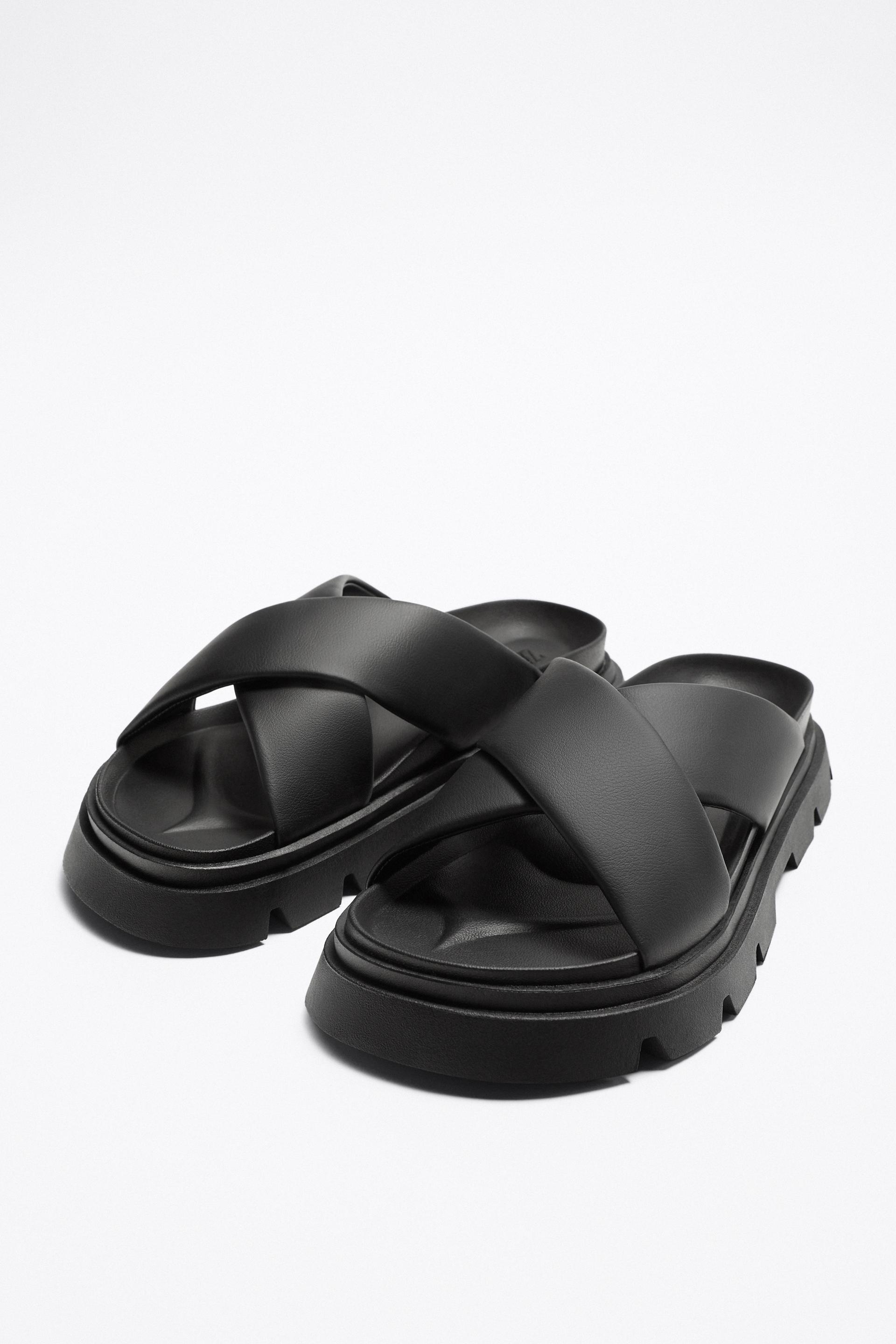 Zara chunky flip flops Clearance
