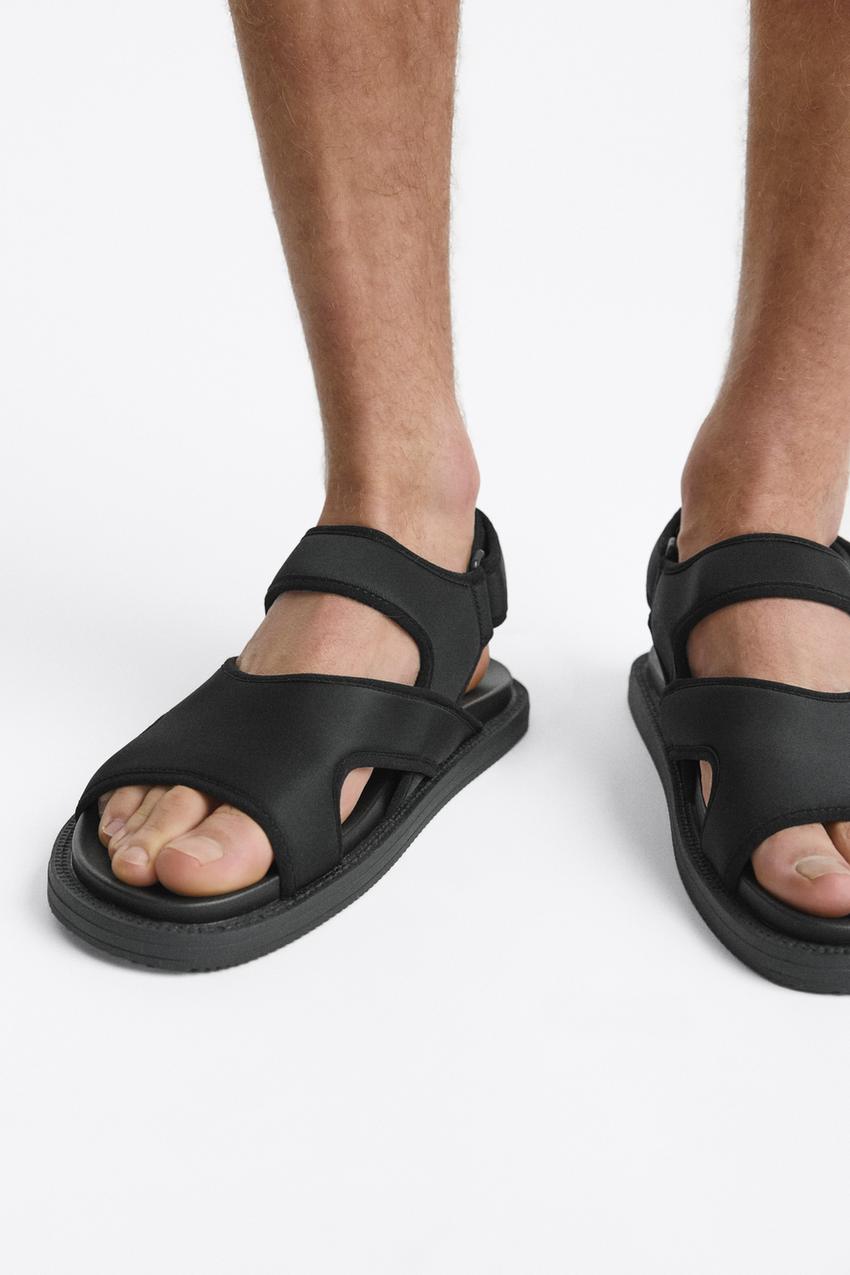 Zara monochrome sandals Clearance