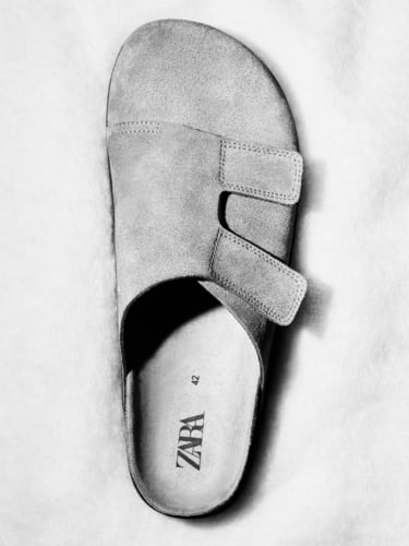 ภาพ 0 จาก รองเท้าหัวปิดหนังกลับ จาก Zara