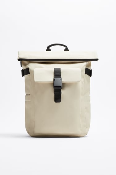 Image 0 of SOFT RUBBERISED BACKPACK from Zara
