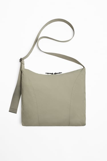 Image 0 of SOFT MESSENGER BAG from Zara