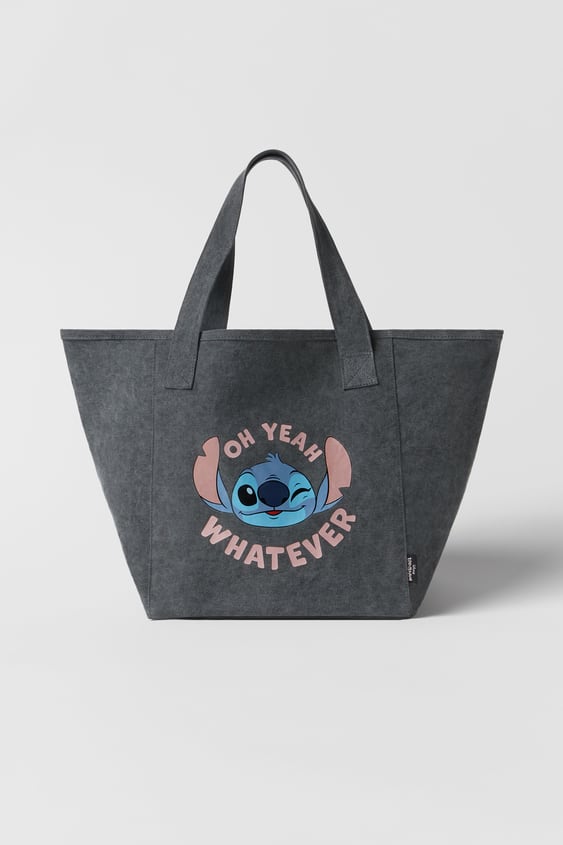 Thanks to add Diplomatic issues KIDS/ LILO & STITCH TOTE BAG - Gray | ZARA United States