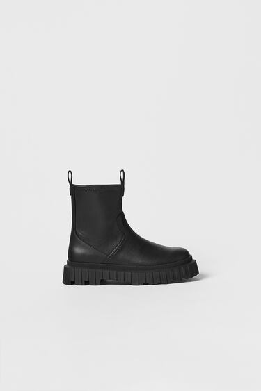 Image 0 of KIDS/ TRACK SOLE ANKLE BOOTS from Zara