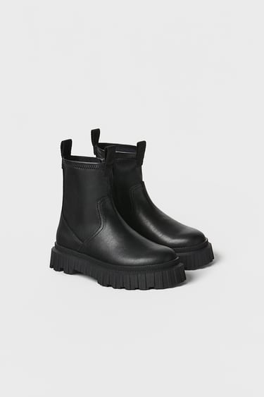 Image 0 of KIDS/ TRACK SOLE ANKLE BOOTS from Zara