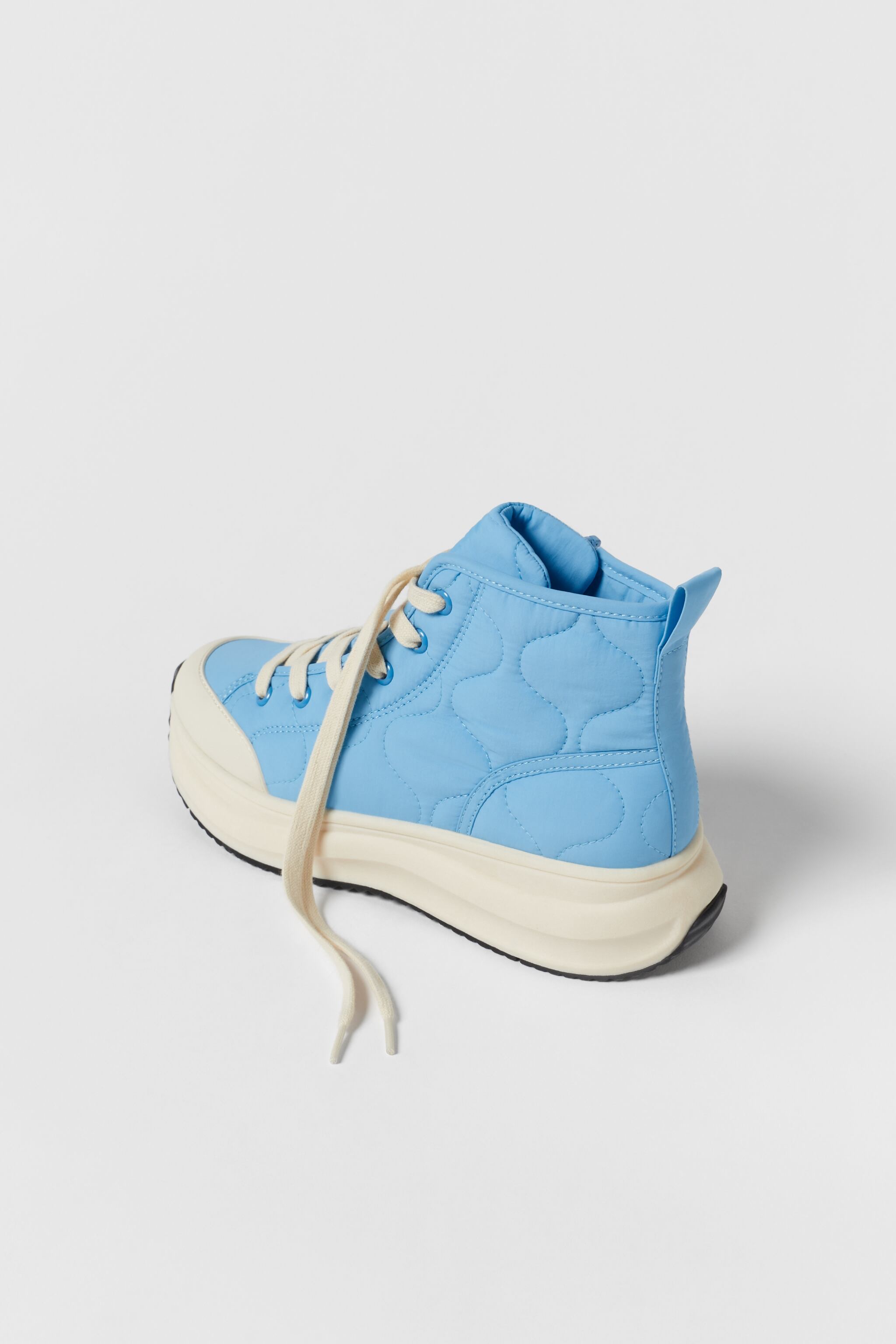 KIDS/ QUILTED HIGH-TOP SNEAKERS