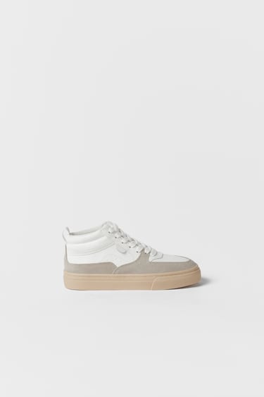 Image 0 of KIDS/ HIGH-TOP BASKETBALL SNEAKERS from Zara