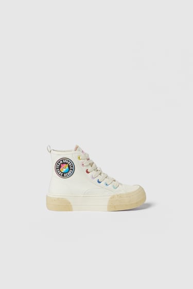 Image 0 of KIDS/ CARE BEARS © HIGH TOP SNEAKERS from Zara