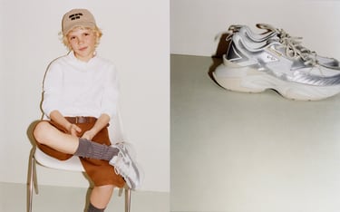 KIDS/ CHUNKY-SOLE SNEAKERS