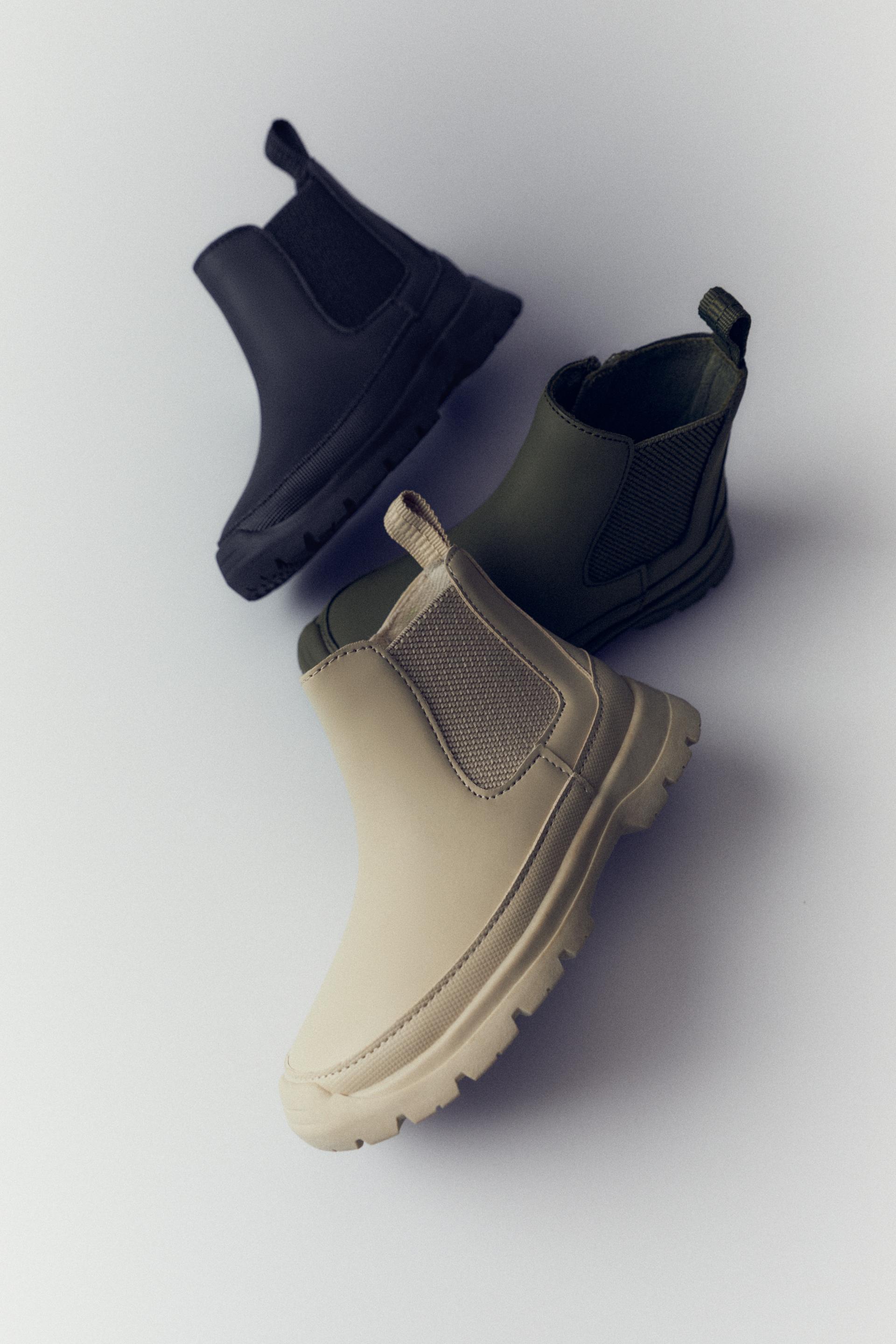 Rubberised ankle boots zara Clearance