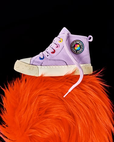 Image 0 of BABY/ CARE BEARS © HIGH-TOP SNEAKERS from Zara