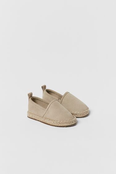 Image 0 of BABY/ LEATHER ESPADRILLES from Zara