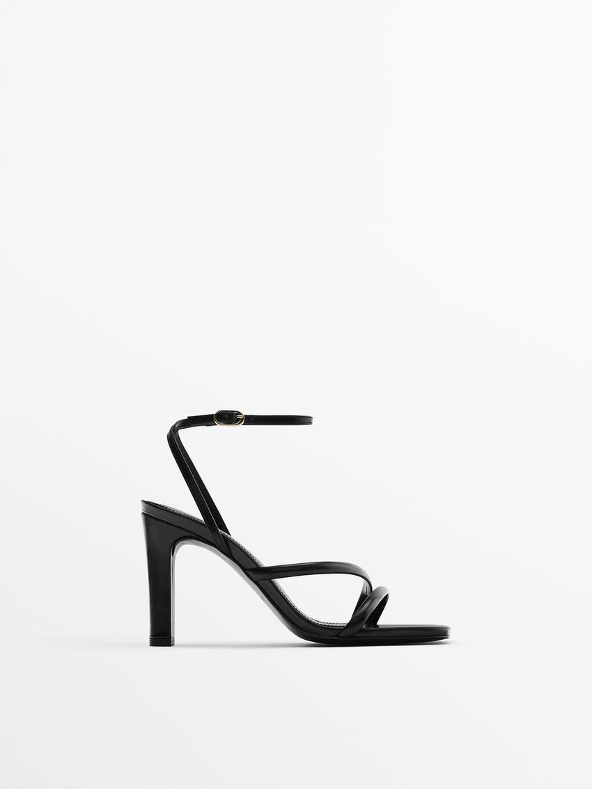 High heel sandals zara Clearance