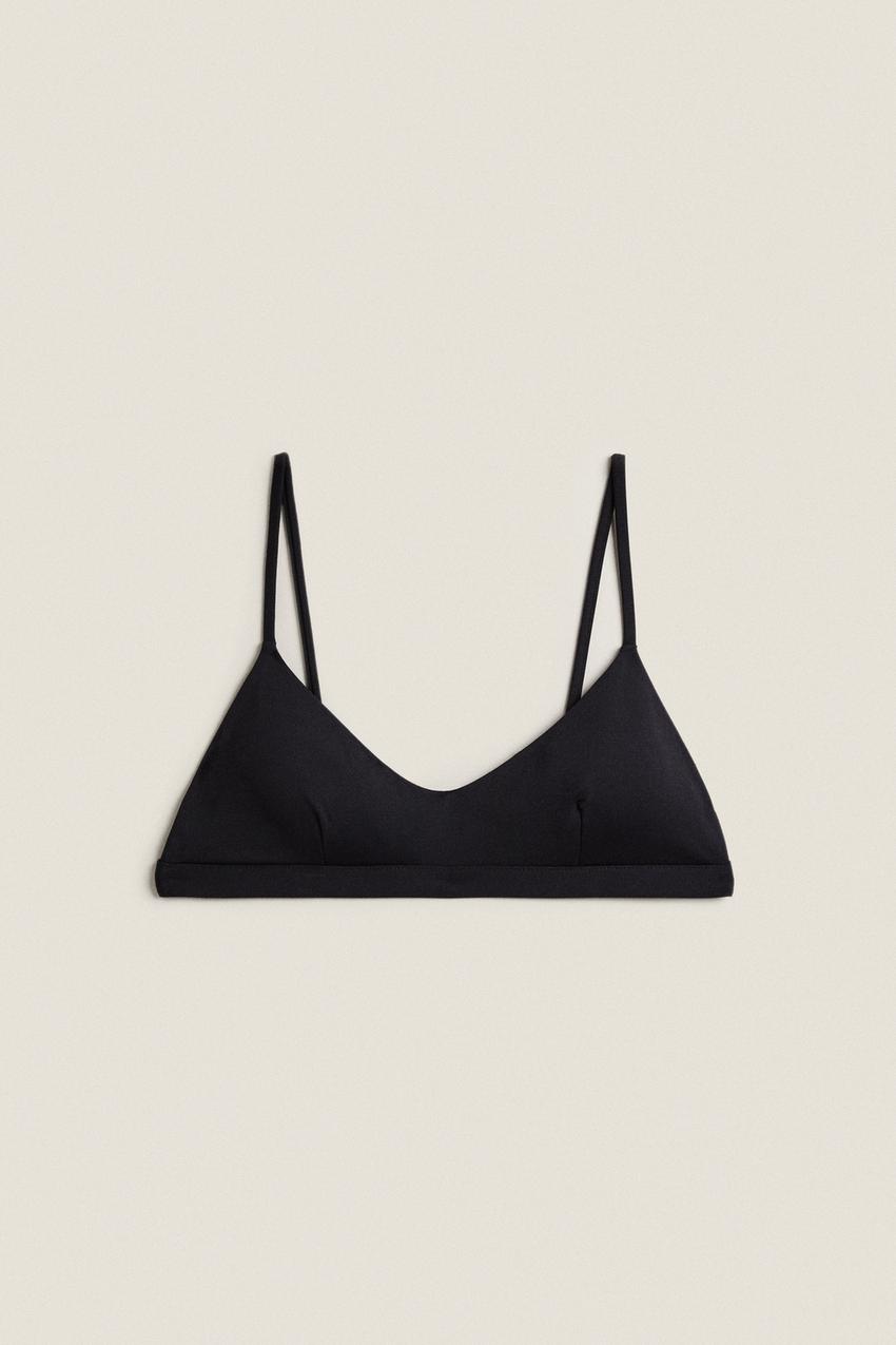 Zara black bikini top Clearance