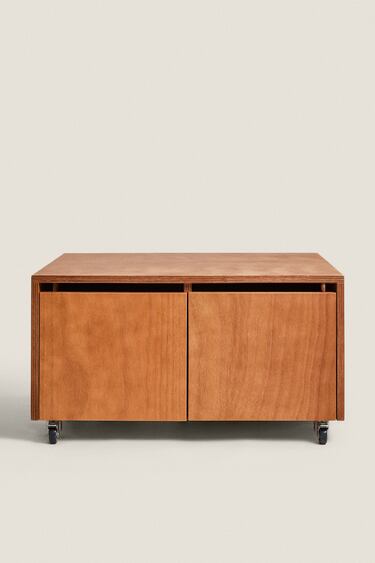 Image 0 of WOODEN CENTER COFFEE  TABLE from Zara