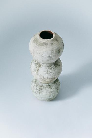 CERAMIC VASE - Grey by Zara - Image 0
