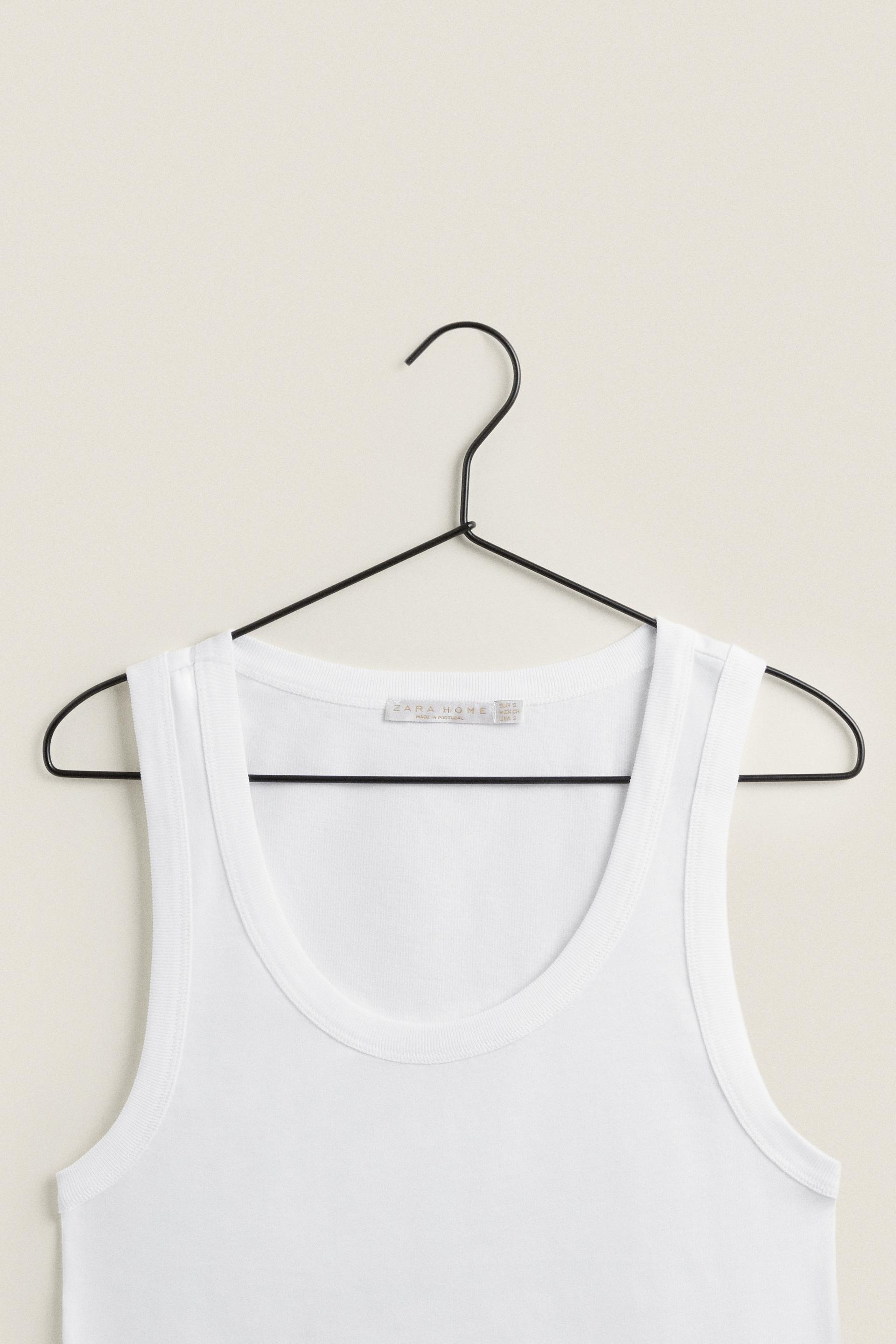 Zara white cropped tank top Clearance