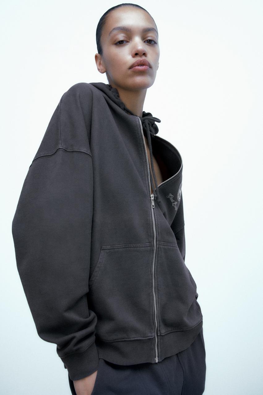 Hoodie zara woman Clearance