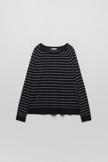 zara basic knit