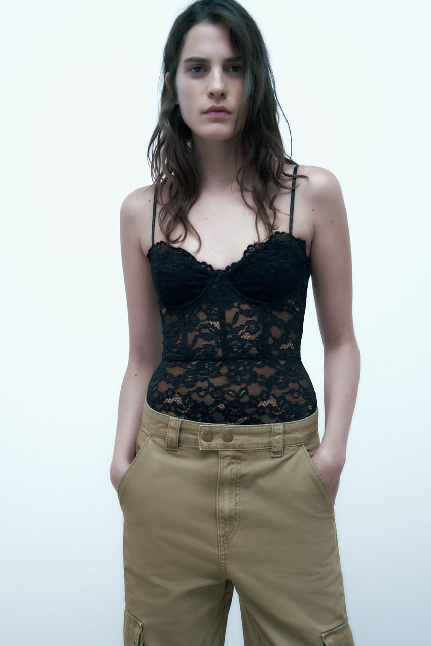 Zara lace bodysuit Clearance
