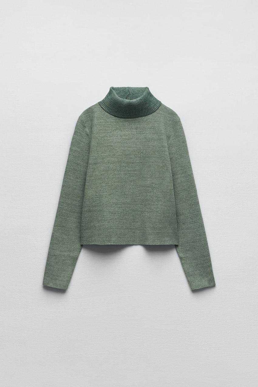 Camisa cuello subido hotsell zara