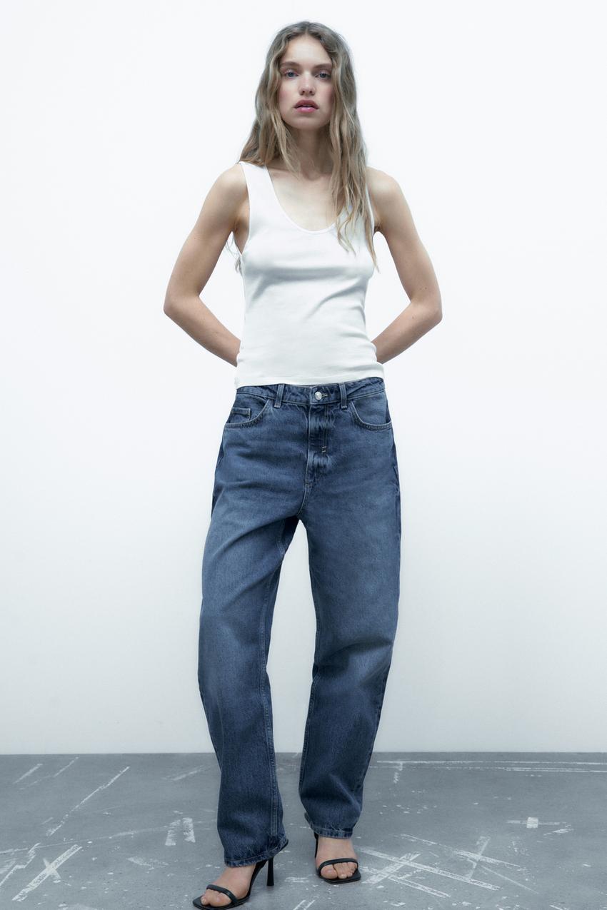 Zara the relaxed straight Clearance