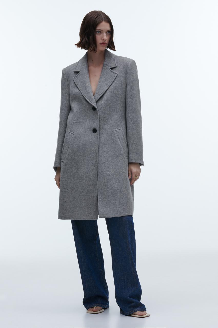 Zara fitted coat Clearance