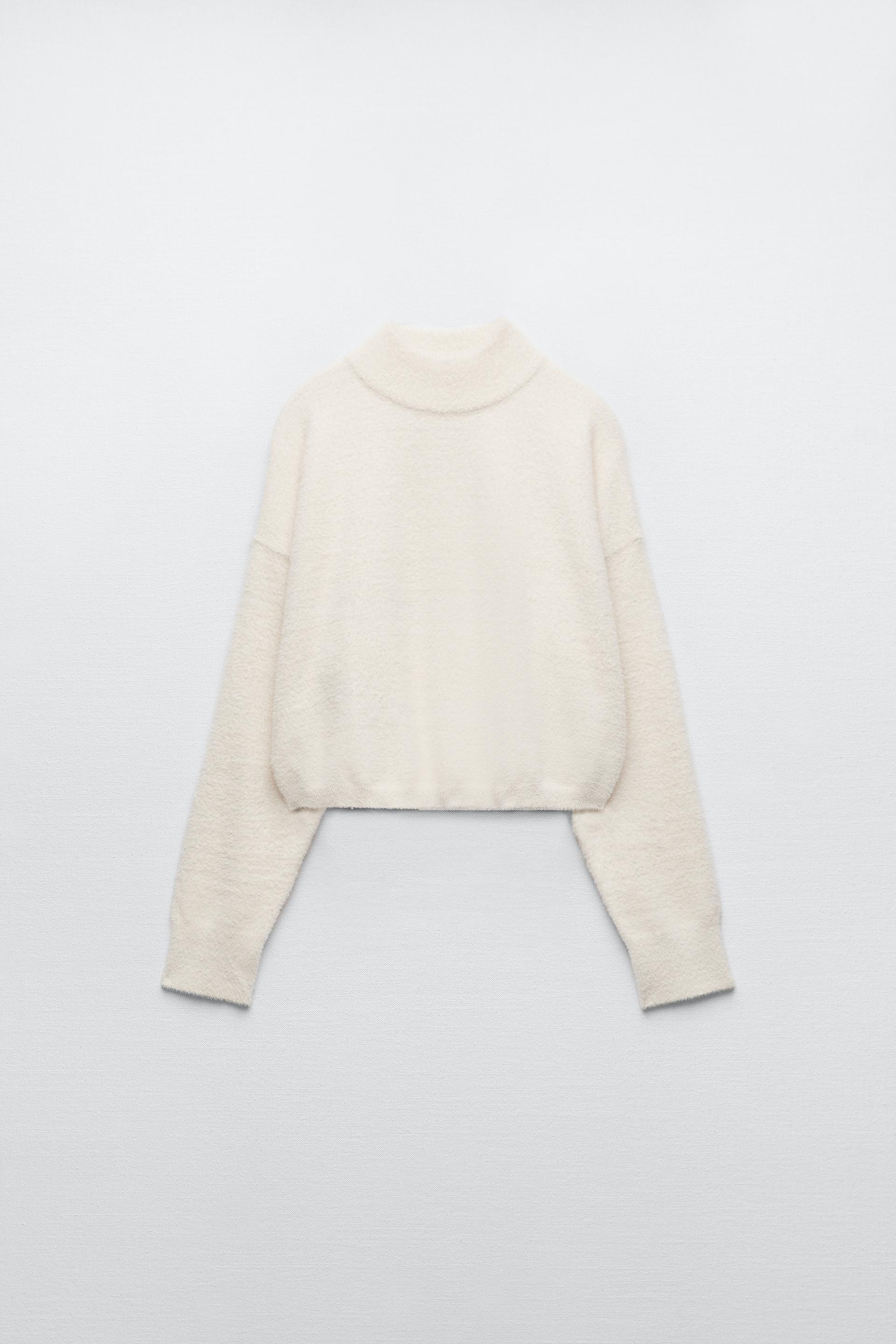 Fur sweater zara Clearance