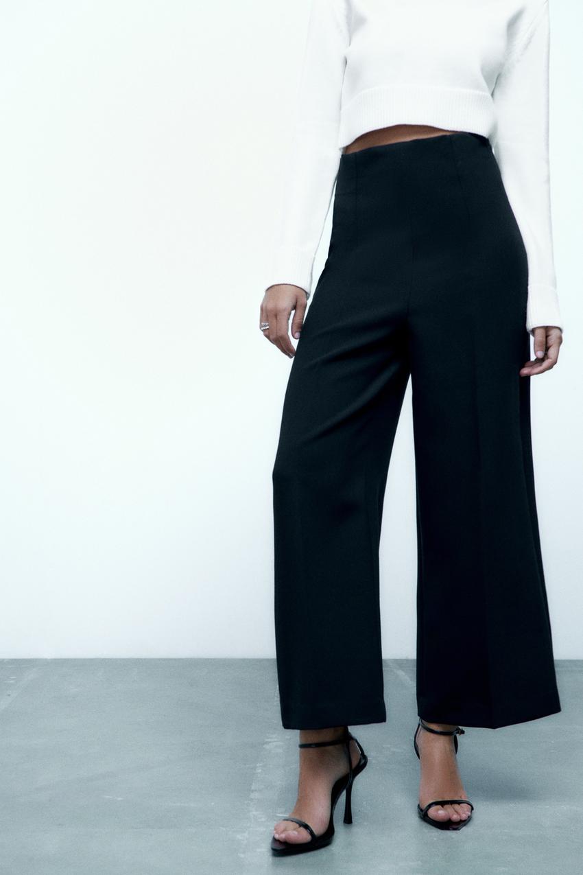 Zara straight cut trousers Clearance