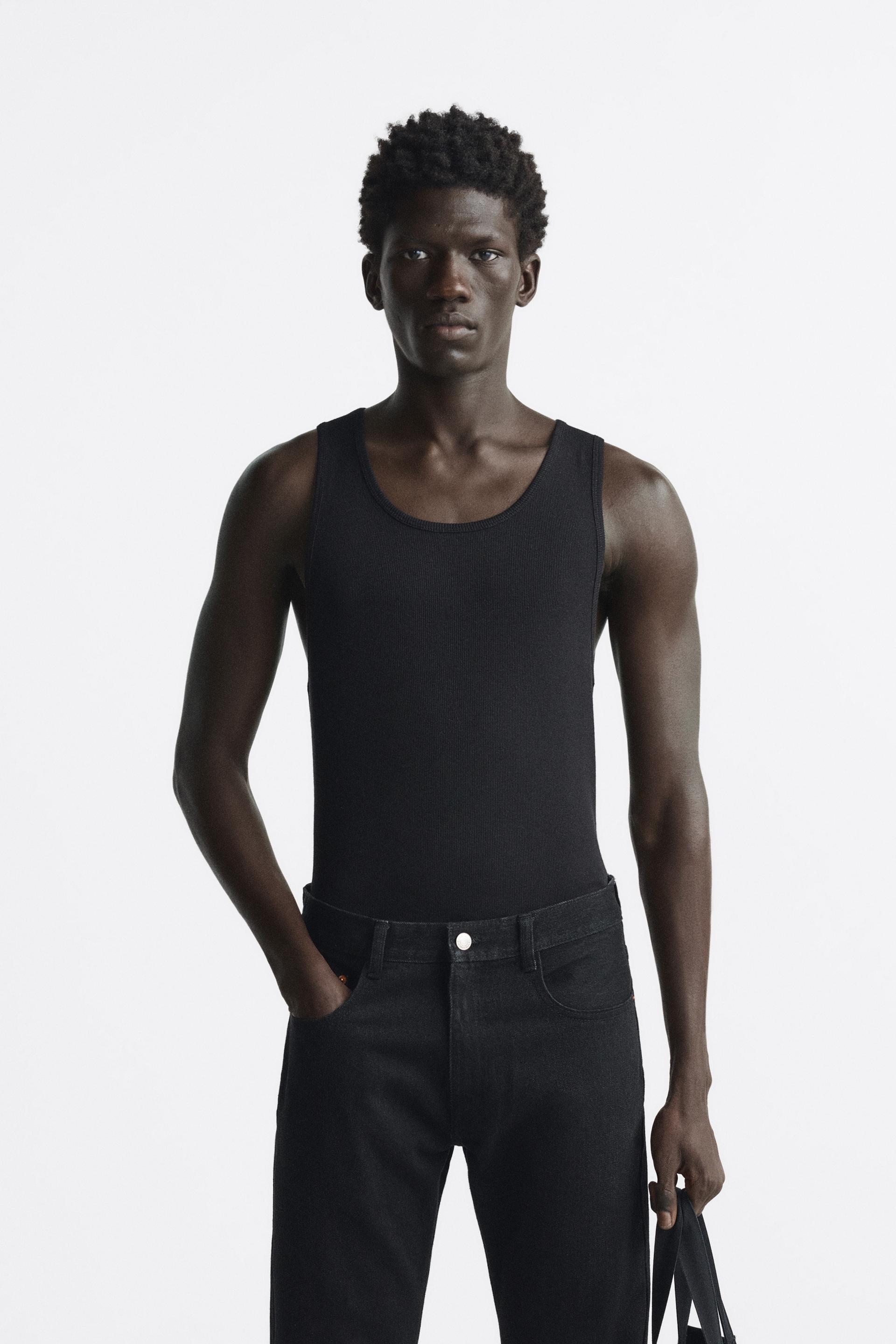 Zara mens tank tops Clearance