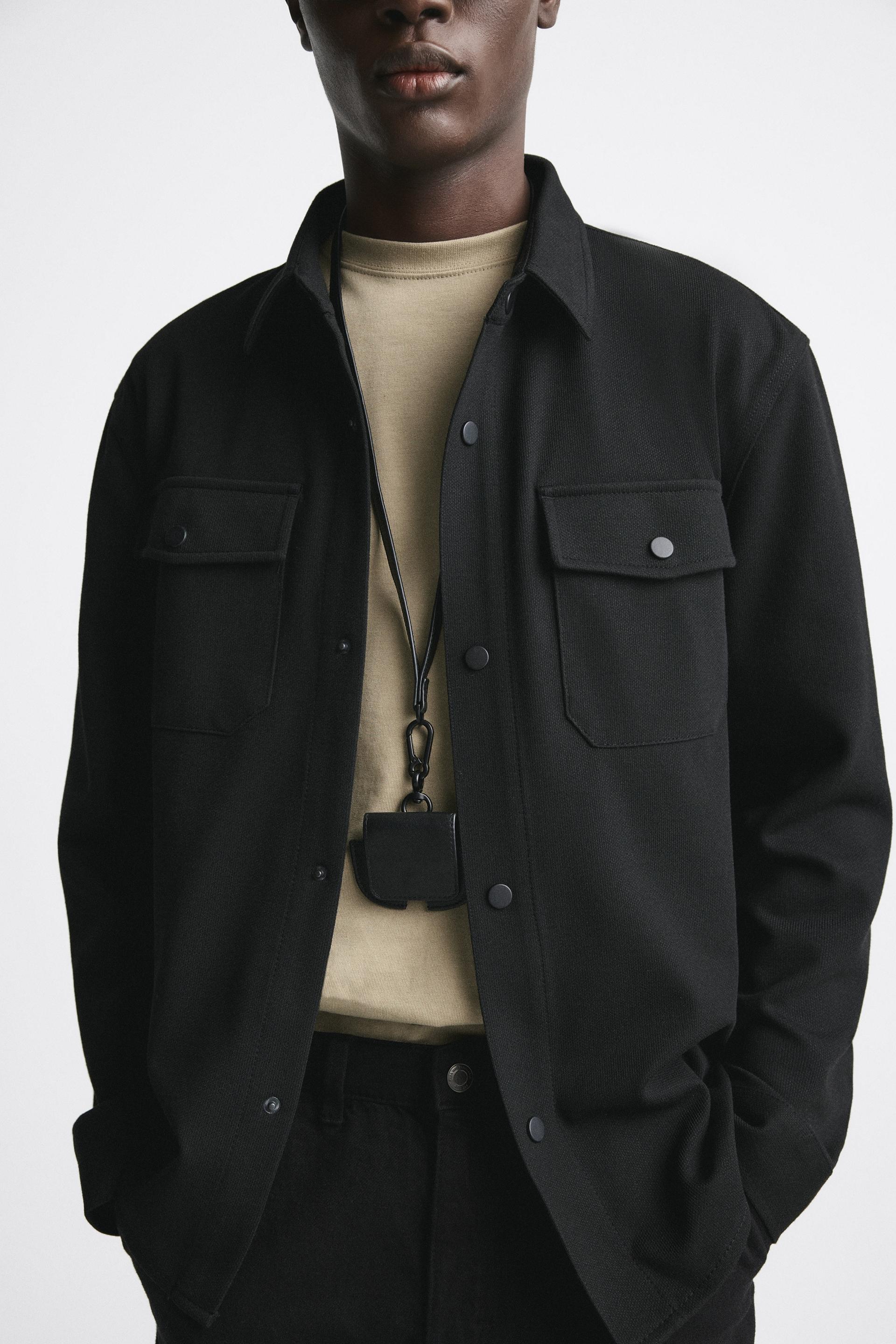 Zara black overshirt Clearance