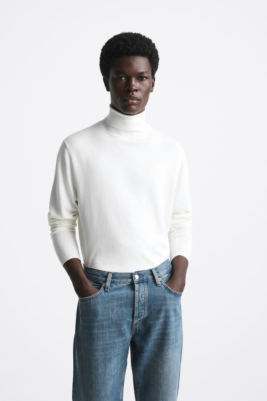 Basic high neck sweater zara Clearance