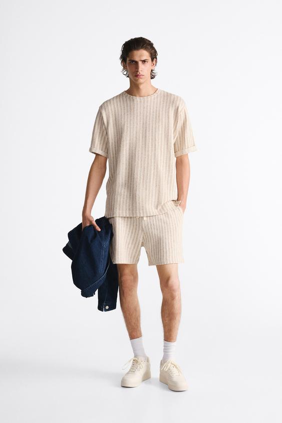 Zara plisse shorts Clearance