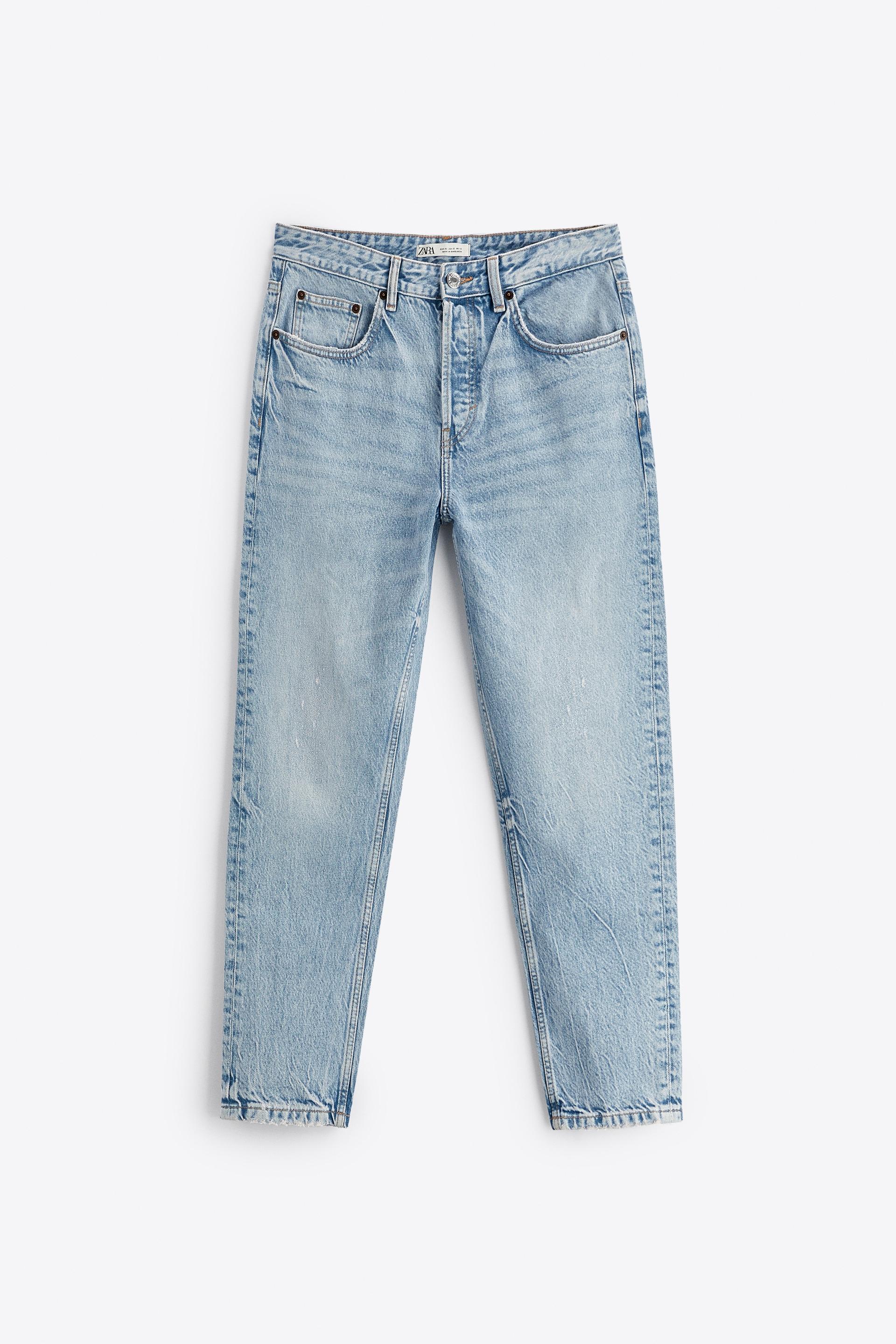 Zara slim cropped jeans mens Clearance