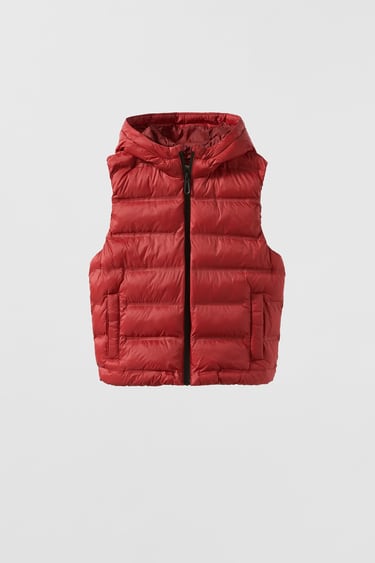 Image 0 of LIGHTWEIGHT THERMO-SEALED PUFFER GILET from Zara
