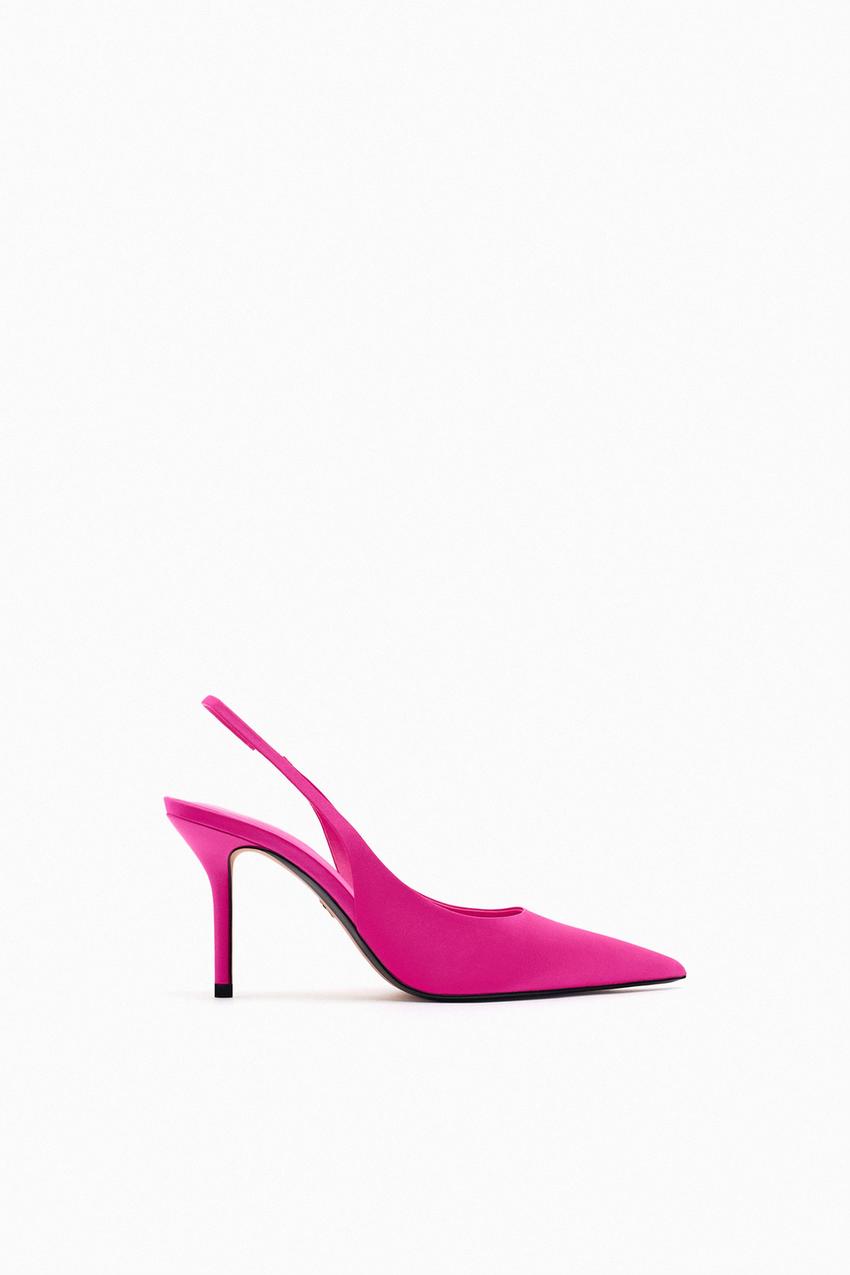 Zara fuchsia heels clearance