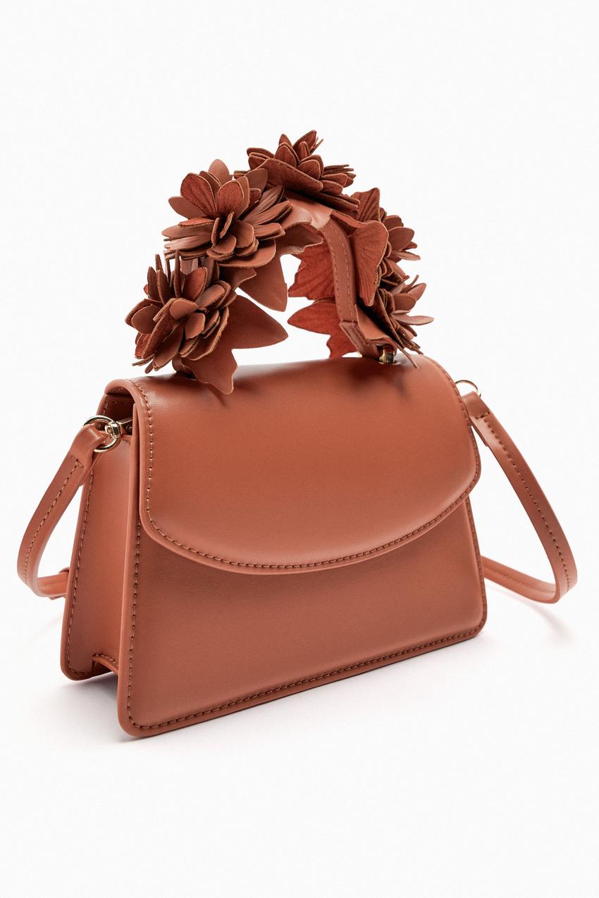 Zara flower bag Clearance