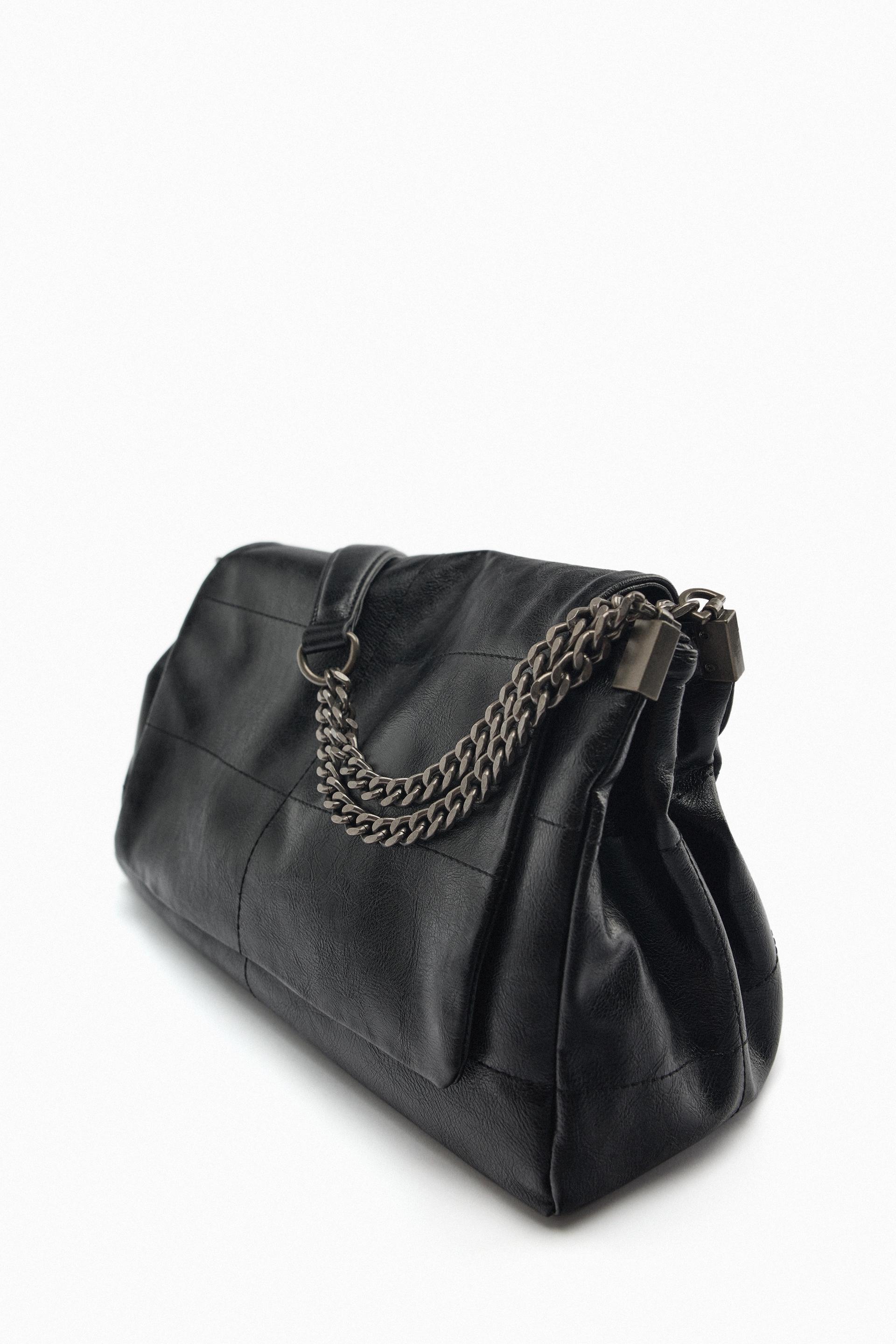 Zara rock flap bag Clearance