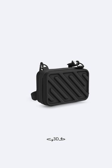 SAC BANDOULIÈRE RIGIDE - Noir de Zara - Image 4