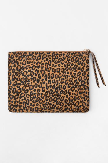 MALÁ KOŽENÁ KABELKA SE SRSTÍ - Leopard od Zara - Obrázek 0