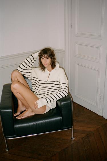 Polo femme zara clearance