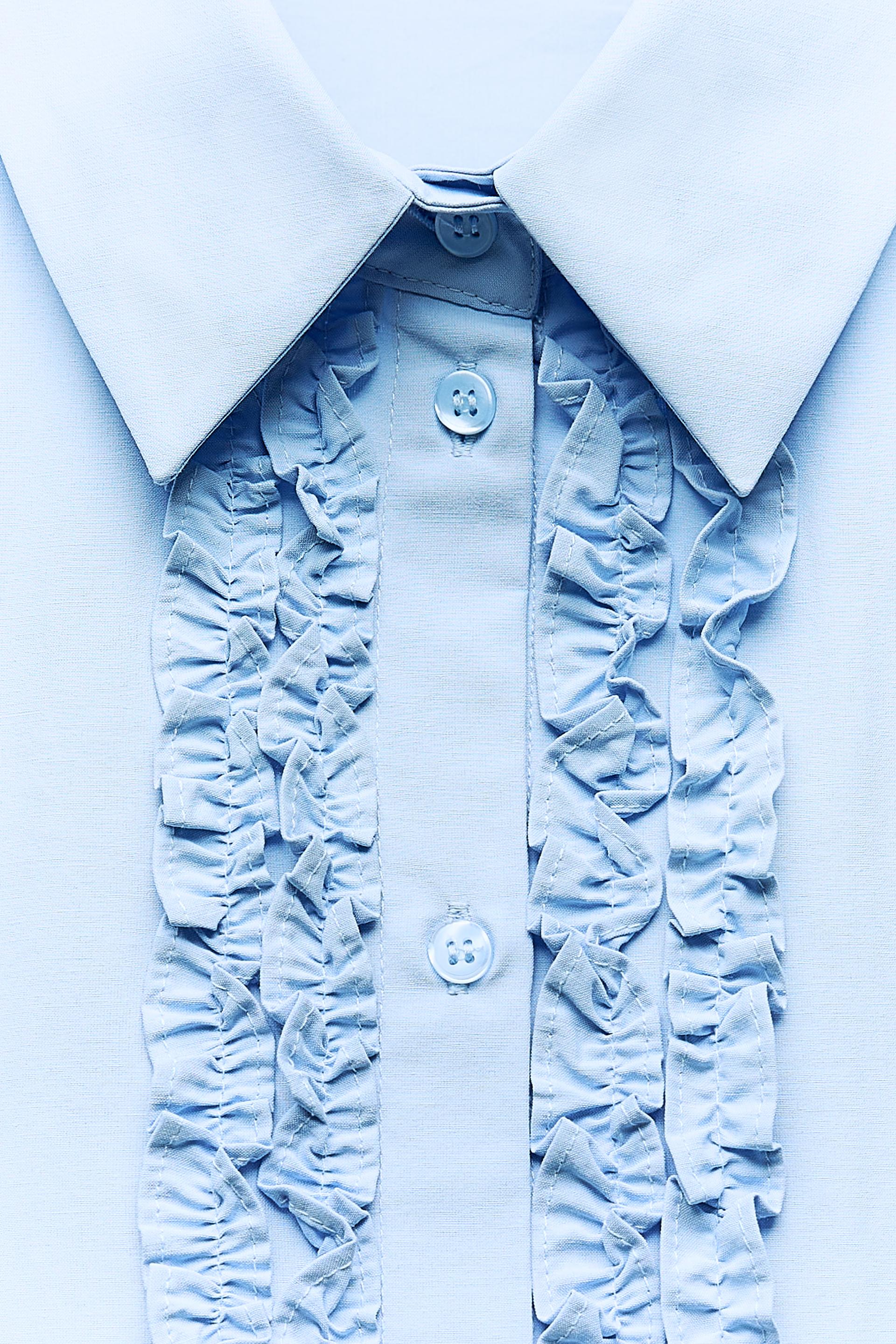 CHEMISE EN POPELINE JABOT