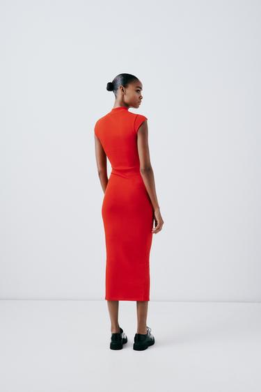 Vestido rojo de Zara