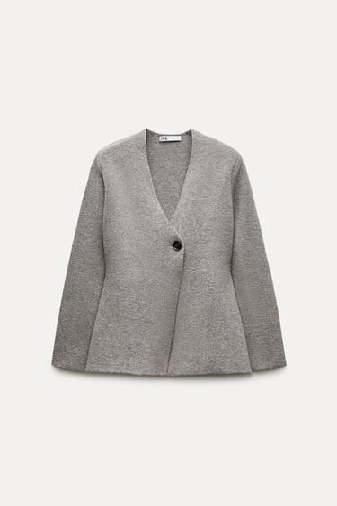PLETOV SAKO PEPLUM Z VLNN SMSI - ed od Zara