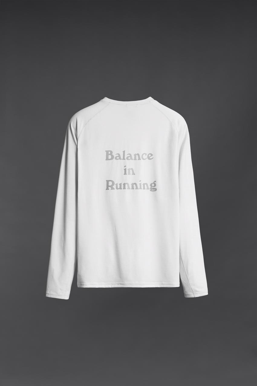 Camisetas basicas manga larga hombre zara store
