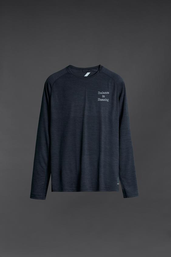 T shirt deals long homme zara