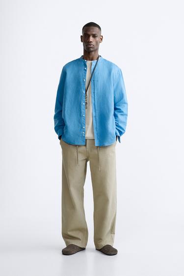 Chemises col Mao pour homme Nouvelle Collection en ligne ZARA