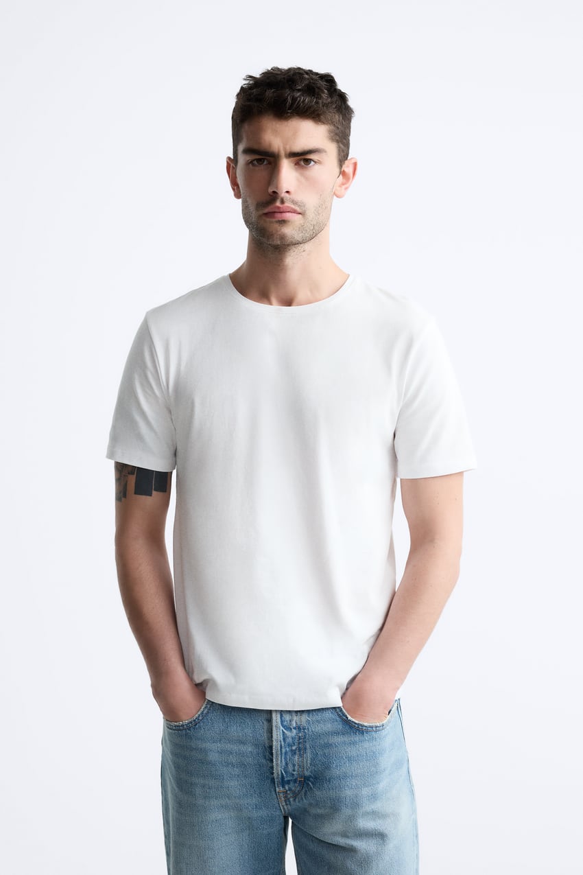 Maglia cotone uomo, senza manica - color bianco - Abbigliamento e Accessori  In vendita a Milano
