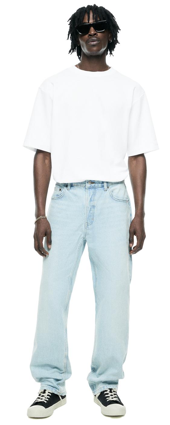 Jean sarouel homme zara clearance