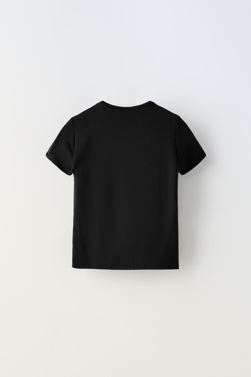 Camiseta basica blanca zara new arrivals
