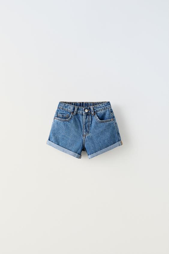 Bermuda denim zara deals